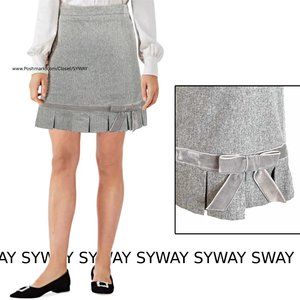 Banana Republic Wool and Velvet Bow Skirt